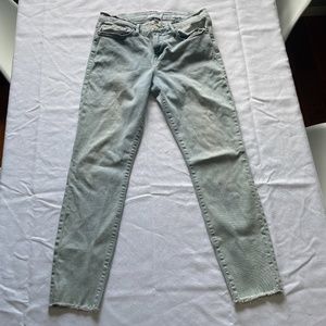 Frame Denim Le Skinny de Jeanne Crop Jeans Size 29